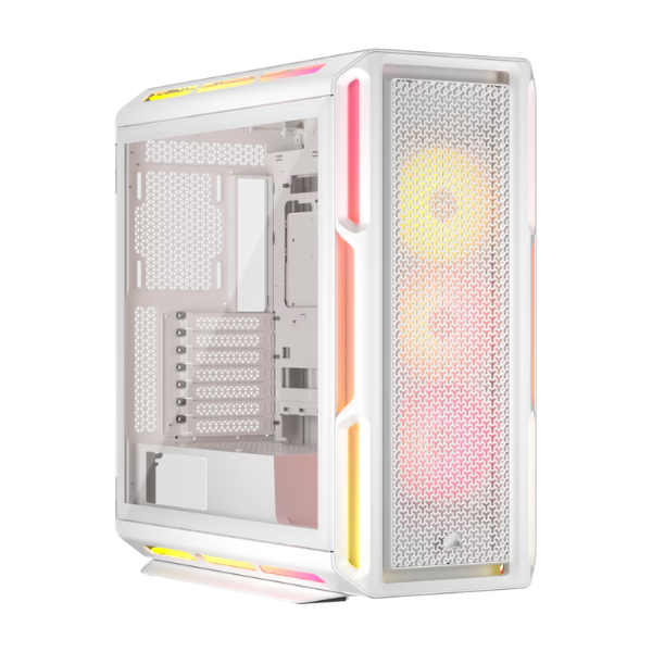 Gabinete Corsair iCUE Link 5000T LX ARGB Mid-Tower blanco