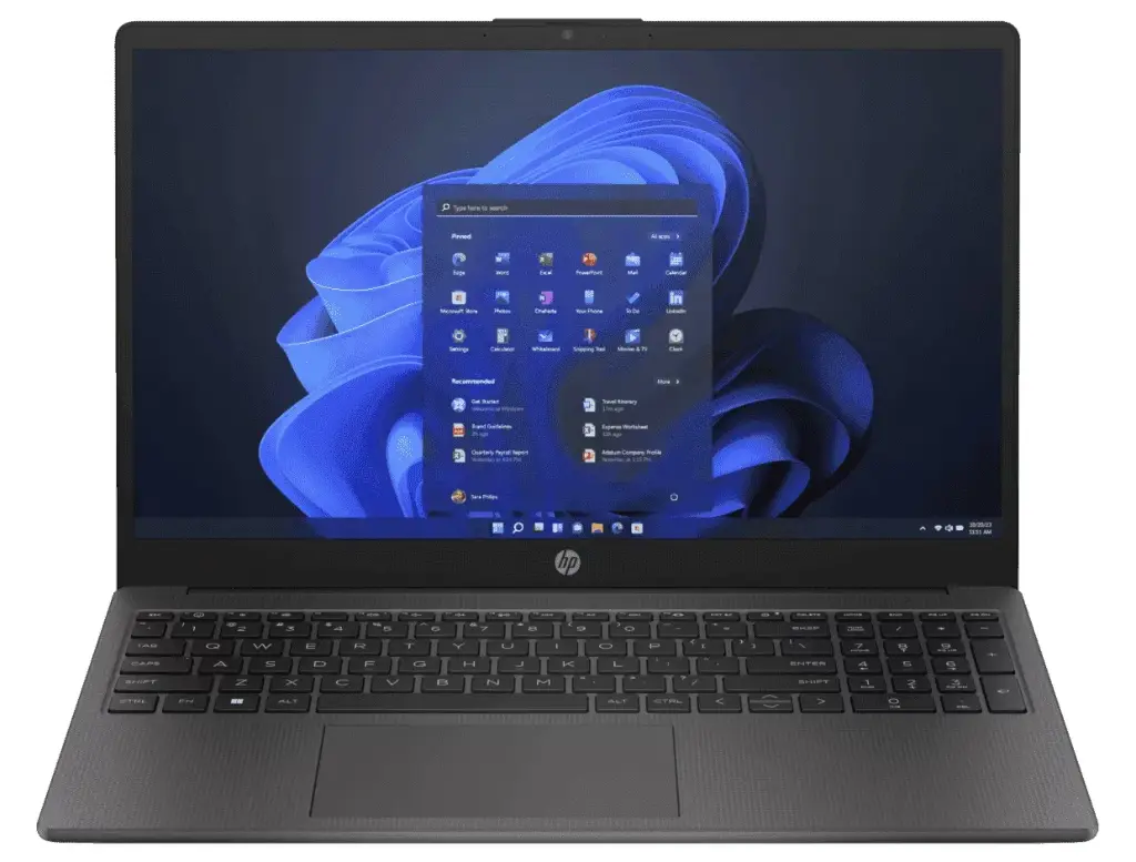 Notebook HP 15.6" 250 Intel Core I5 1334U 16GB SSD 512GB W11PRO