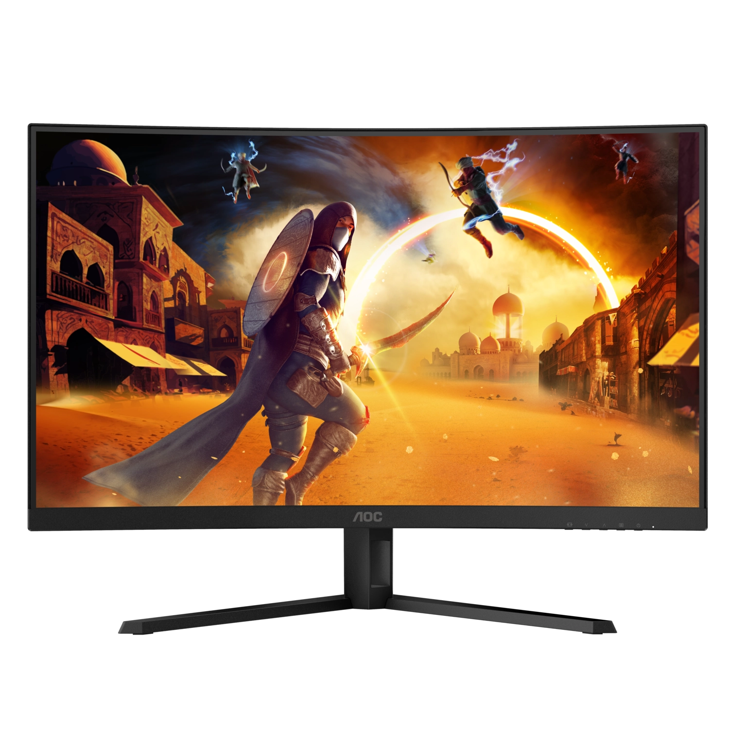 Monitor AOC CQ32G4VE 31,5" VA QHD 180Hz 1ms Curvo Gaming Ficha USA
