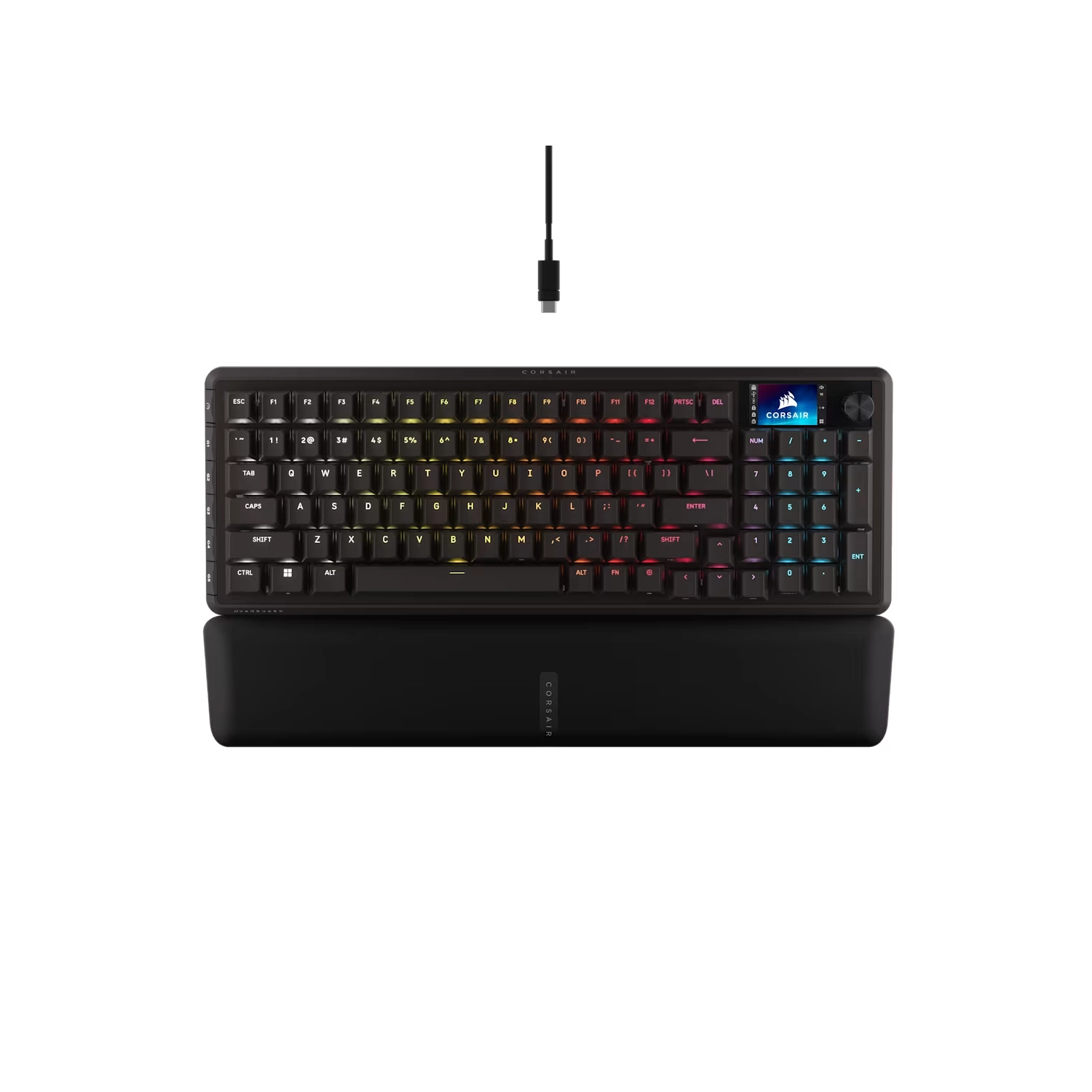 Teclado gamer mecanico CORSAIR VANGUARD 96, CORSAIR MLX Plasma
