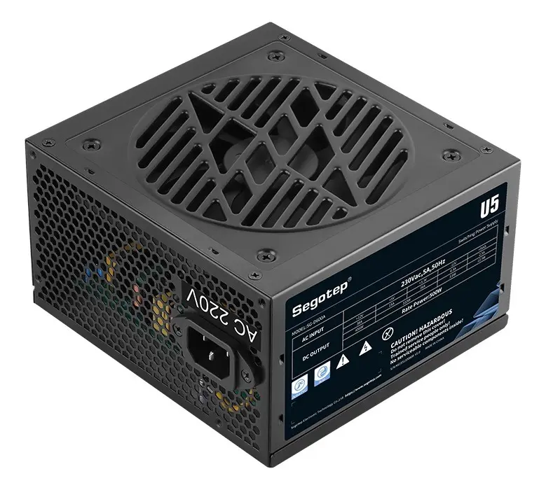 Fuente Segotep 500w cables largos