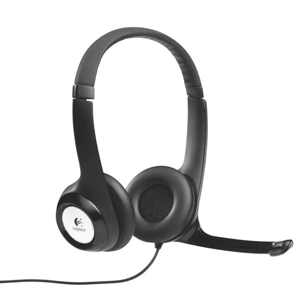  Auricular Logitech H390 USB negro con micrófono