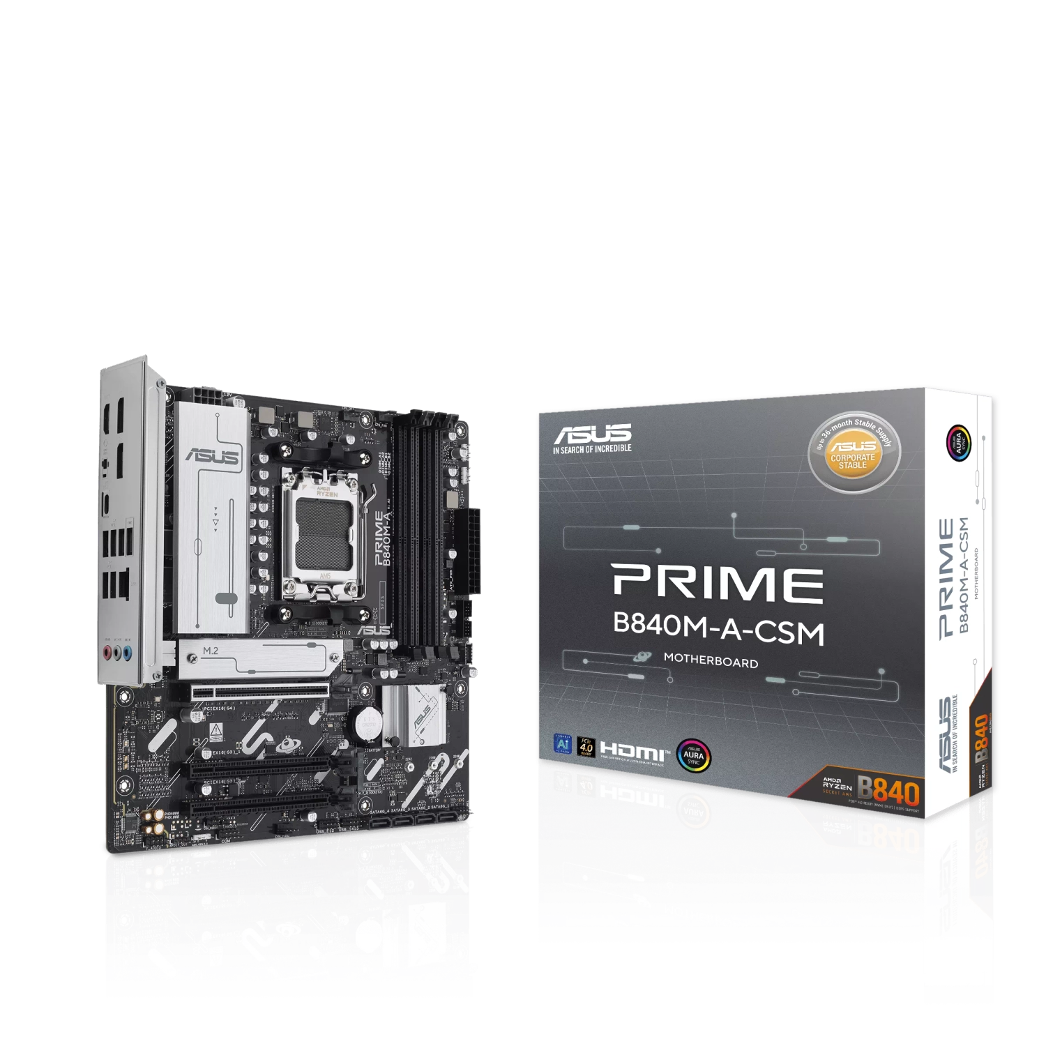  Placa Madre Asus Prime B840M-A CSM AM5 DDR5