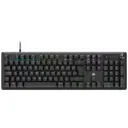 Teclado gamer mecánico Corsair K70 CORE RGB USB Gris EN