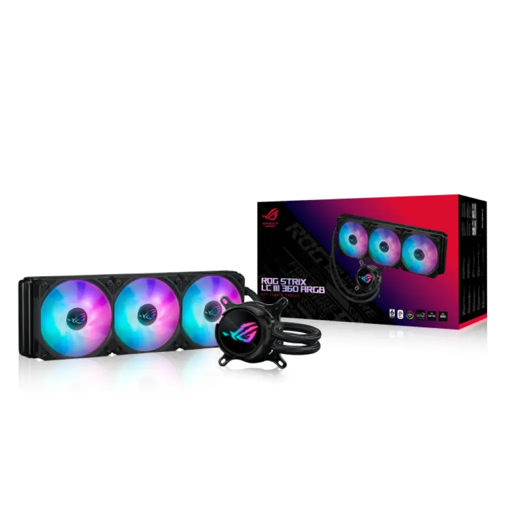 Cooler líquido Asus ROG Strix LC III 360 ARGB