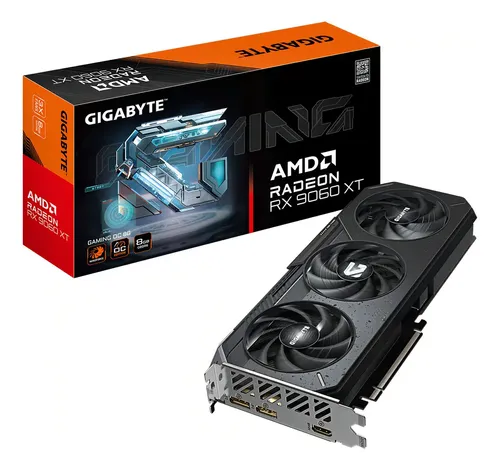 Placa de Video Gigabyte RX 9060XT GAMING OC 8GB