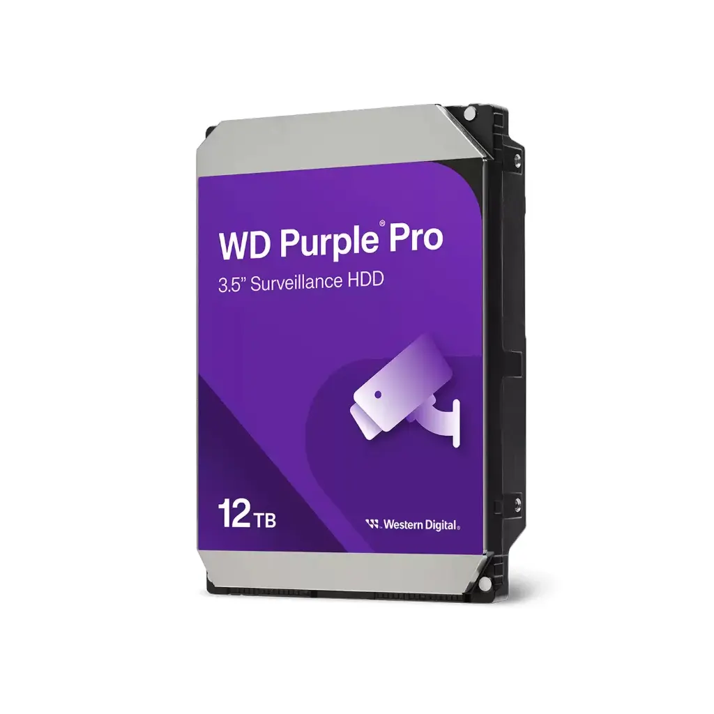 Disco rígido CCTV Western Digital Purple Pro 12TB 3.5" SATA 3.0 512MB 7200rpm