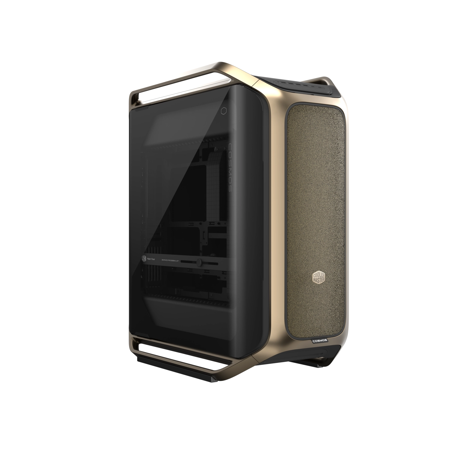 Gabinete Cooler Master Cosmos Alpha Gold 3 Fans