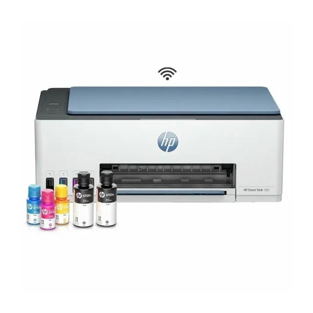 Impresora Multifunción Sistema Continuo HP Smart Tank 585 Wifi Color