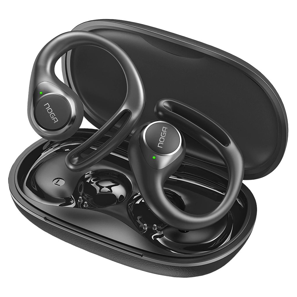 Auricular bluetooth Noga Twins 60 bluetooth 6 Negro táctil llamadas