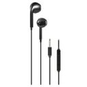 Auricular manos libres Noga NG-1600 Negro llamadas miniplug