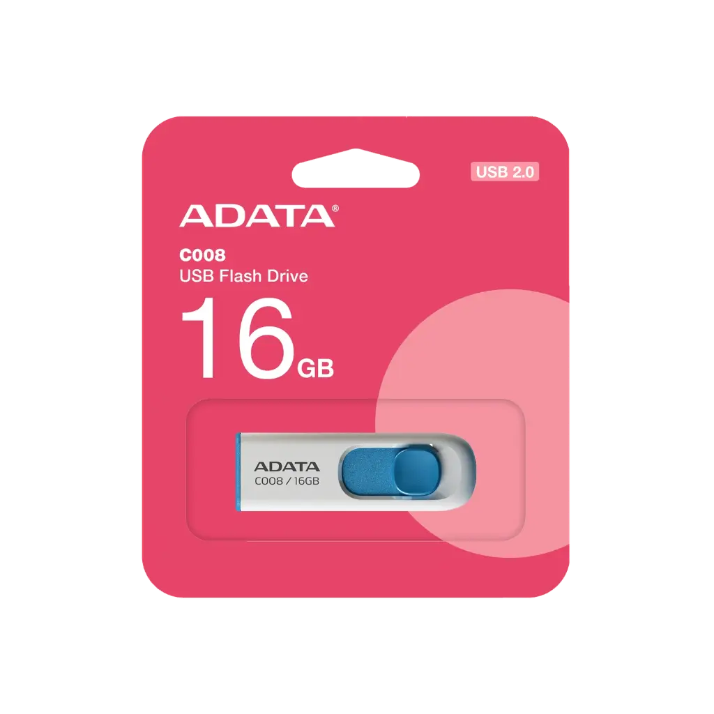 Pen Drive Adata C008 RWE 16GB USB 2.0
