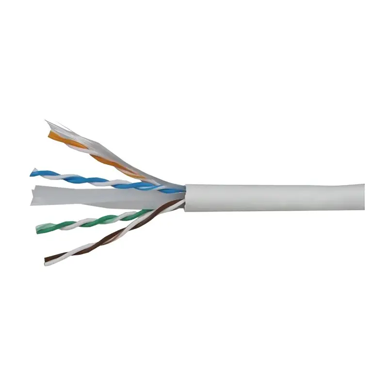Cable UTP Cat 6 Letos interior 1m Gris Suelto para armar 