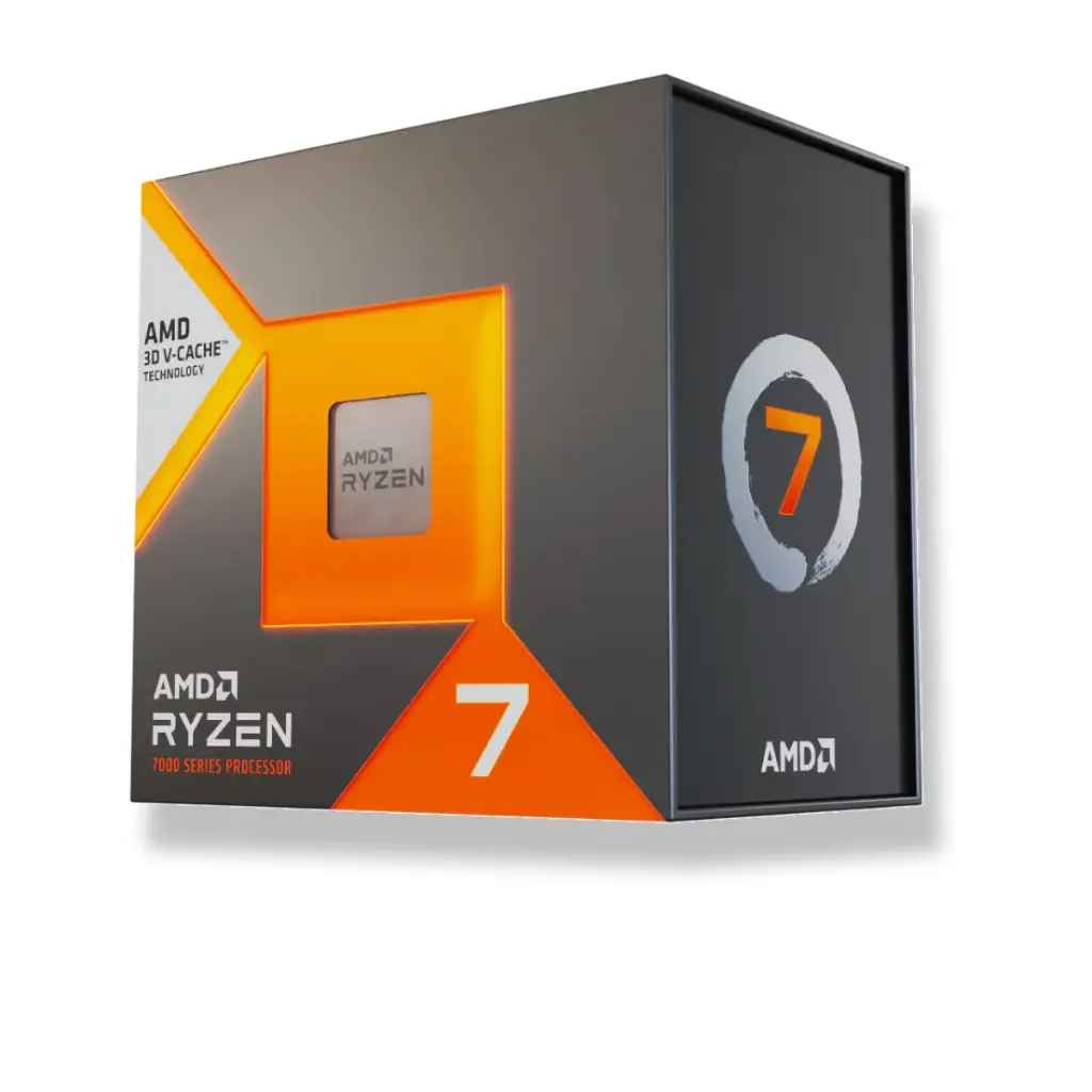 Microprocesador AMD Ryzen 7 7700X3D 4.0/4.5GHz Turbo 8 núcleos AM5