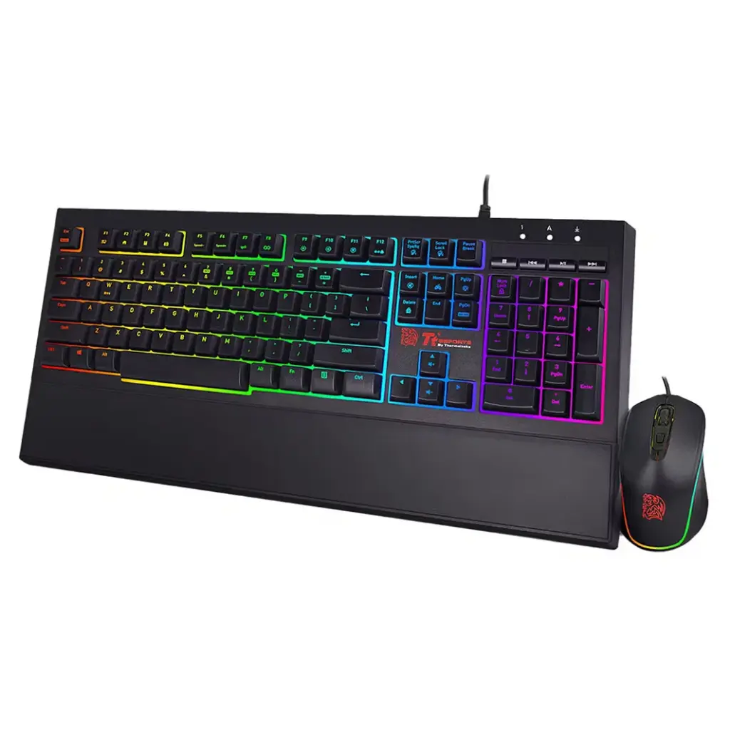 Combo teclado y mouse Thermaltake eSPORTS Challenger Elite RGB