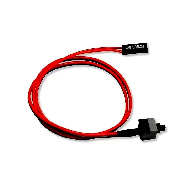 Cable botón reset para gabinete