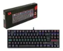 Teclado mecánico Redragon Kumara K552 Rainbow Negro