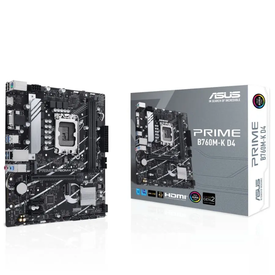 Placa madre ASUS PRIME B760M-K DDR4 s1700