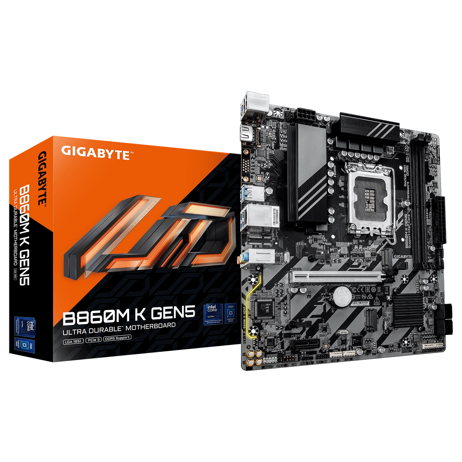 Placa madre Gigabyte B860M K GEN5 LGA1851 DDR5
