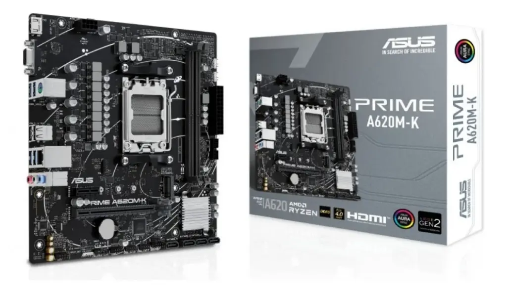 Placa madre Asus Prime A620M-K AM5 DDR5