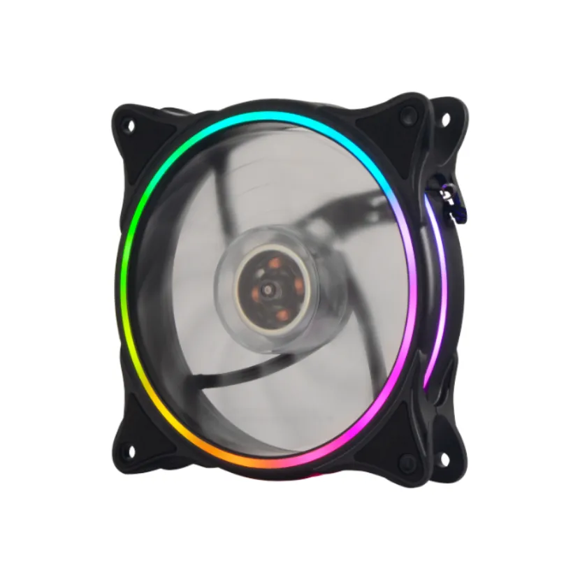 Cooler Gabinete Raptor Frost Slim Ring 120mm PWM+ARGB Black