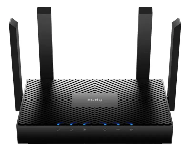 Router Cudy WR3000 AX3000 Wifi 6 Negro Gigabit VPN Mesh