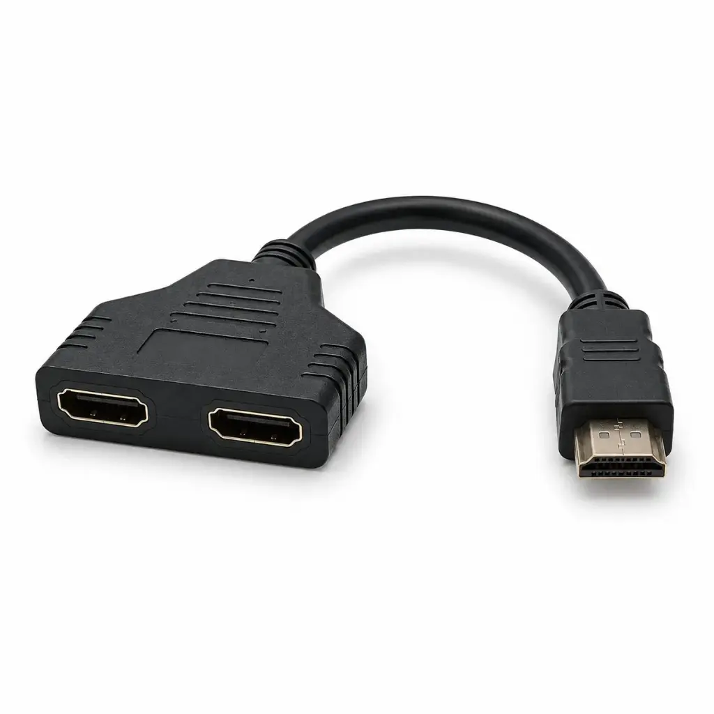 Splitter Hdmi 1 a 2 puertos notebook proyector monitor