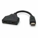 Splitter Hdmi 1 a 2 puertos notebook proyector monitor