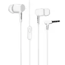 Auricular manos libres Only Summer V1 conector plug 3.5mm blanco mod18