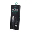 Cable usb C a usb 3.0 Carga rápida Xaea Hulk 1mt Carga y datos premium negro