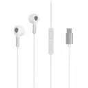 Auricular manos libres Only conector usb c blanco