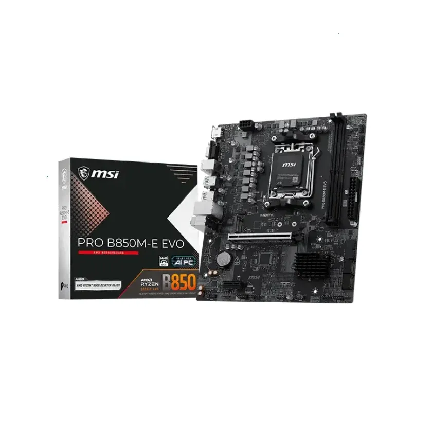 Placa madre MSI PRO B850M-E EVO AM5 DDR5