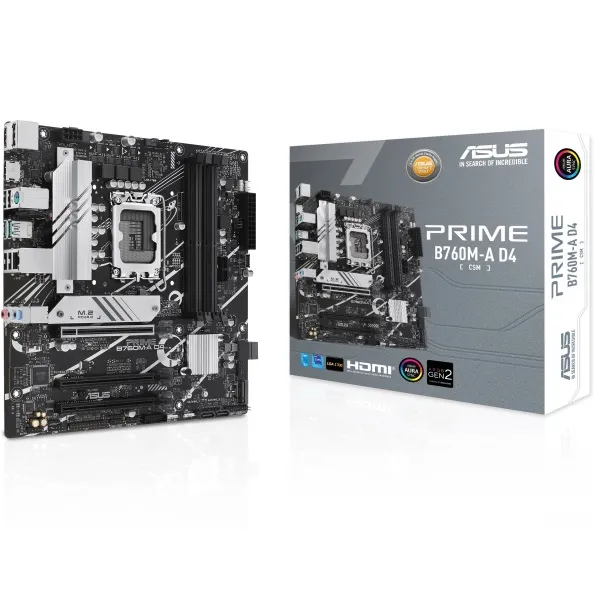 Placa madre Asus Prime B760M-A D4 LGA1700 DDR4