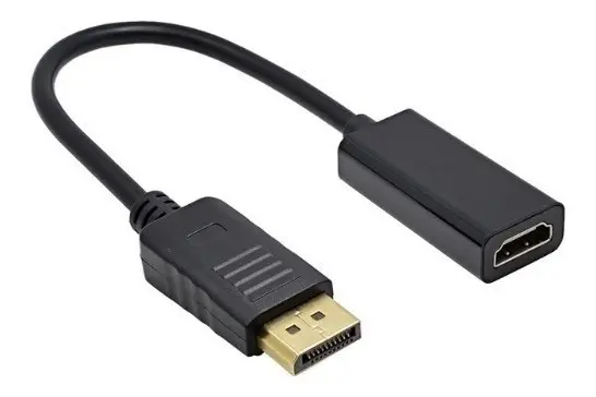  Adaptador Display Port a hdmi 1080P