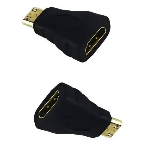[09-007] Adaptador hdmi hembra a mini hdmi macho Int.co 