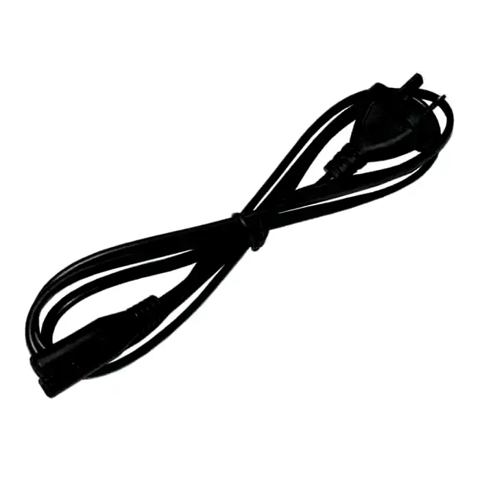 [NSINGR] Cable energía power 220v tipo 8 Nisuta 2x0.75mm2 de 1.5m norma IRAM 