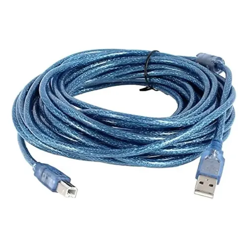 [LCS-30] Cable celeste Impresora/escaner/modem 3 Mts Seisa Usb A-B