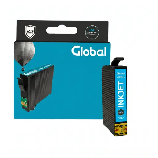 [INKCARTET296C] Cartucho alternativo Global Epson T296/T297 cyan 16 Mls. 