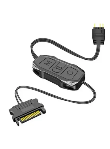 [CONTROLADOR ARGB RT SATA] Controlador Rgb Digital Addressable 5v 3 pines 