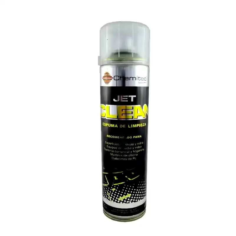 [JET-CLEAN 440] Espuma limpieza multipropósito Chemitec aerosol prehumectada 440cc