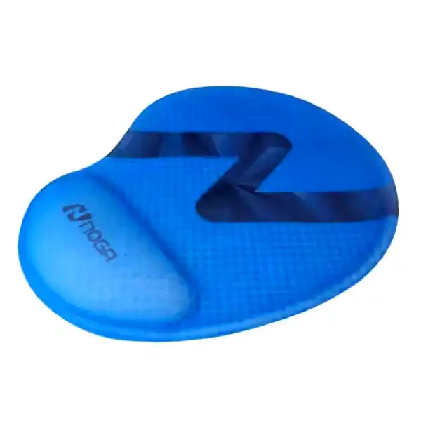 [MOUSE PAD 3D CE] Mouse Pad Noga 225x200mm celeste c/apoya palma antideslizante 