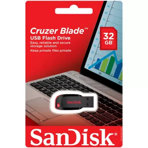 [SDCZ50-032G-B35] Pen drive Sandisk Cruzer Blade 32GB USB 2.0
