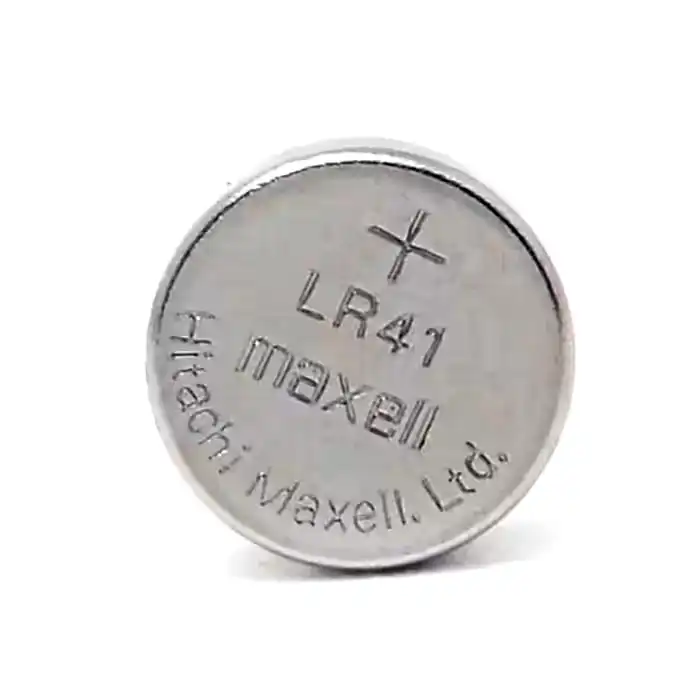 [MA1XLR41] Pila botón alcalina Maxell LR41 AG3 192 x unidad p/termómetro digital 
