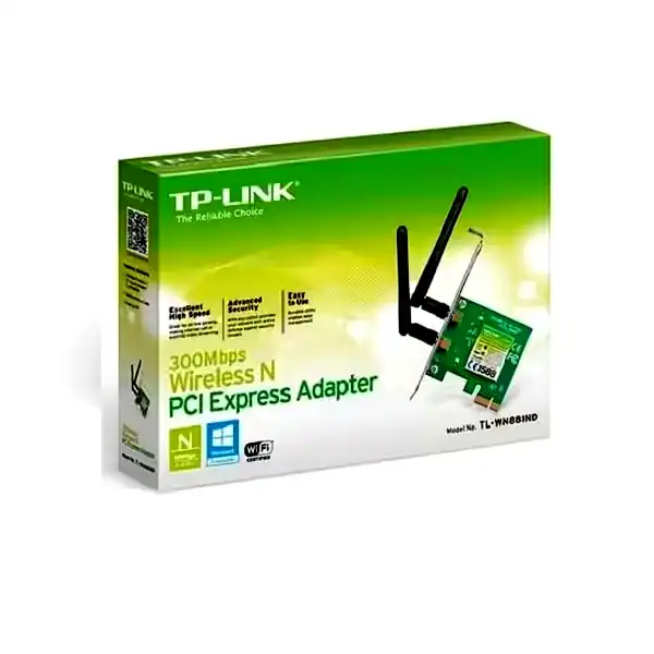 [TL-WN881ND] Placa de red Wifi PCIe TP-LINK TL-WN881ND 11N 300MBPS 