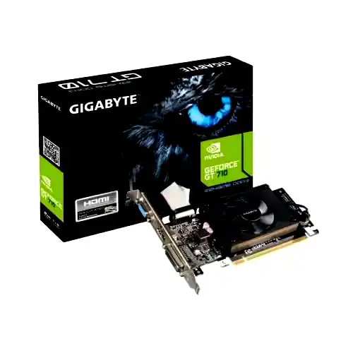 [GV-N710D3-2GL] Placa de video Gigabyte GT 710 LP 2GB GDDR3