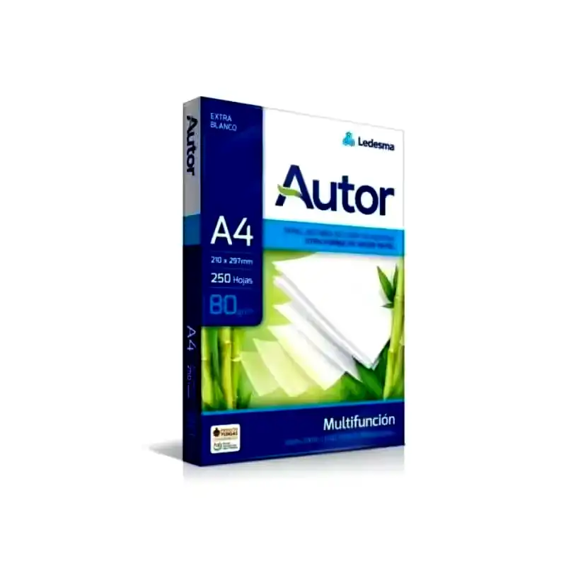 [AUTOR-80G-A4] Resma Autor A4 80grs 