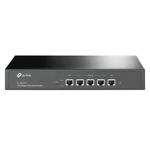 [TL-R480T+] Router Modem Tp-Link TL-R480T+ V9 - 5 puertos WAN c/balanceo 