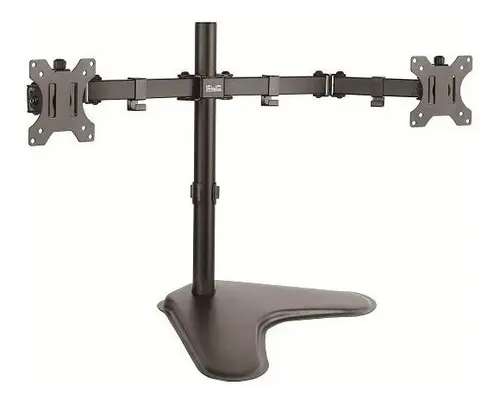 [KPM-311] Soporte Klip Xtreme KPM-311 de escritorio doble monitor 13 a 32'' de pie c/brazos 