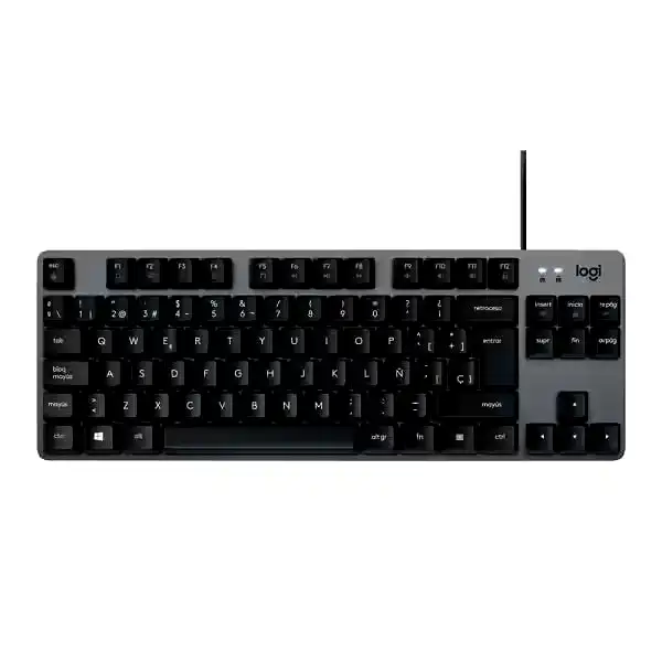 [920-010085] Teclado gamer mecánico Logitech K835 TKL Qwerty GL Blue Anti-ghosting 