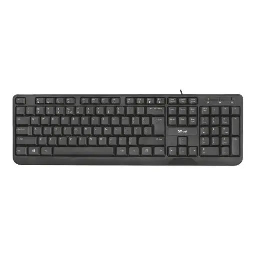 [22051] Teclado multimedia Trust Ziva usb